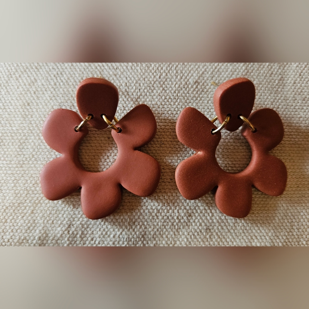 ✨️Polymer Clay earrings✨️set of 3 - Picture 4 of 4
